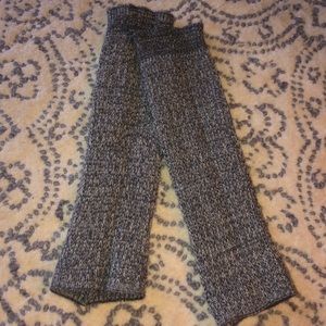Leg Warmers -Knit Grey